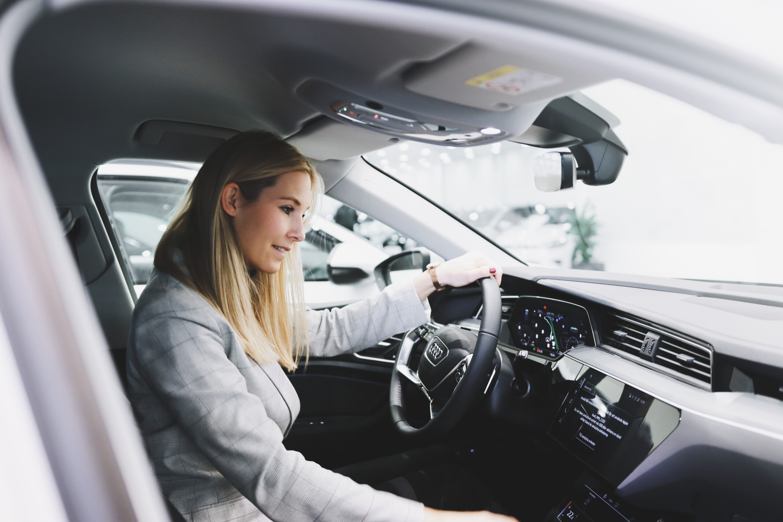 Audi etron provkörning